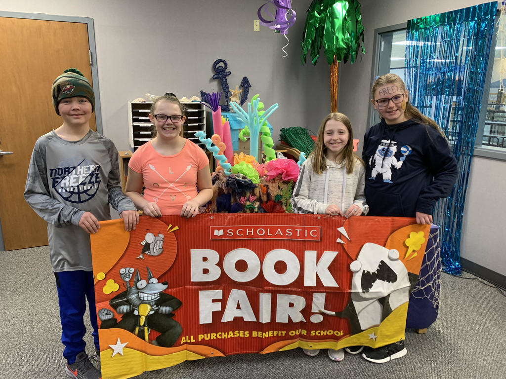 The Newfolden Elementary Book Fair is OPEN! It will be open during school hours this week (March 15-18th) and also open during conferences on Thursday, March 17th from 1-7pm at the High School Library.