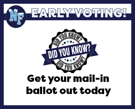 Early Voting Reminder!